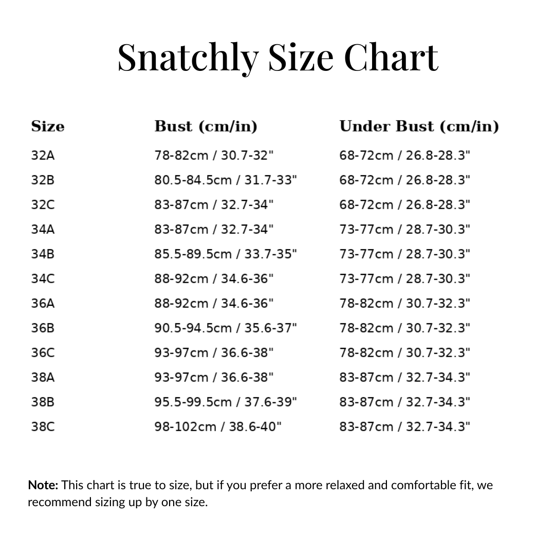 Snatchly Instant Volume Bra